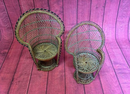 Vintage wicker ratten mini - wicker,
