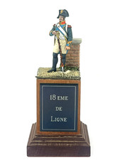 Metal Modeles 54mm Napoleonic Drum Corporal 18th Metal Kit Figure Pro Painted