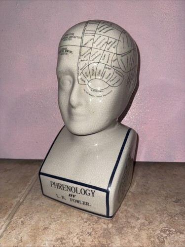 Lqqk phrenology bust - bust, l.n