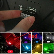 US Red Mini USB LED Car
