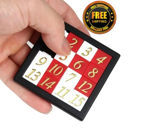Number sliding puzzle - puzzle, toy