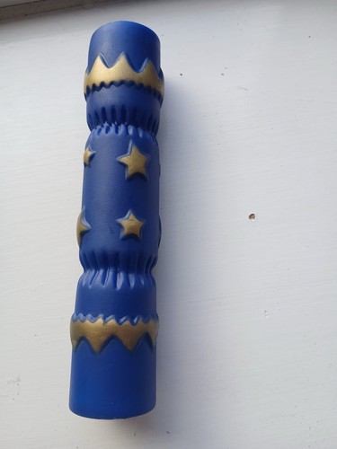 Christmas cracker rubber dog - cracker,