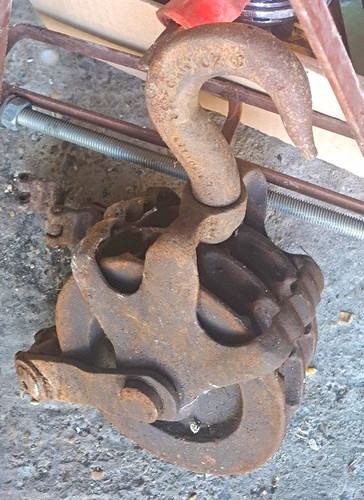 Heavy farm lifting hook - farm, &