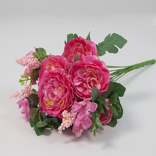Artificial silk rose - artificial,