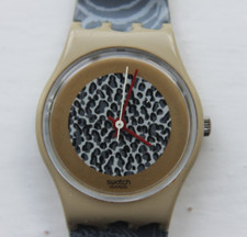 SWATCH LADIES LT102 - BC/BG / YEAR 1985 * VINTAGE * 25MM SMALL CASE