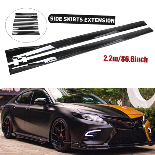 Gloss black 6inch - 86.6inch, side