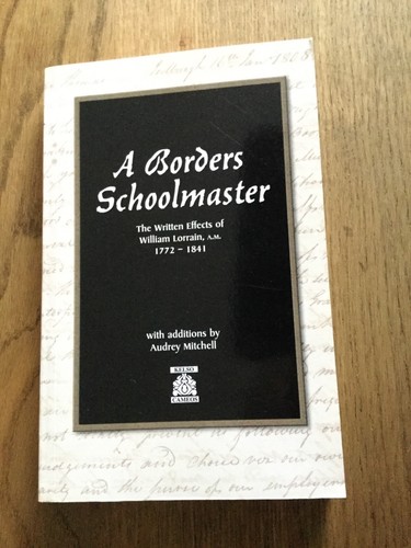 Borders schoolmaster the - borders,