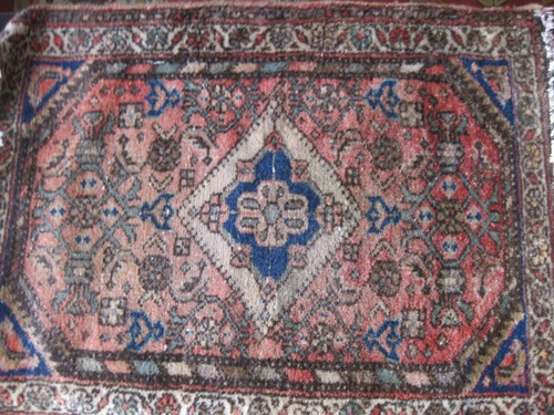 Vintage rug handmade - rug, 100%