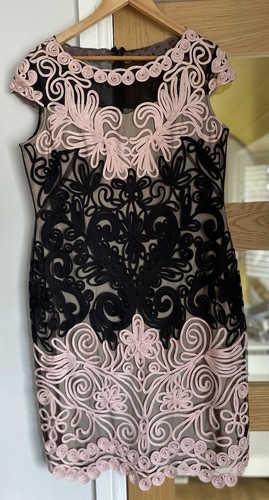 Pink and black tape - pink,