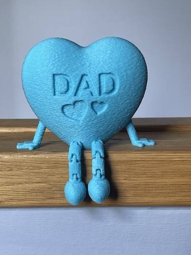Dad heart shelf - dad,