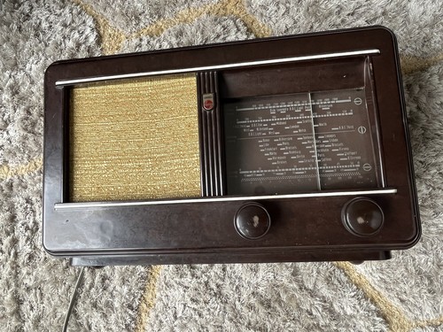 Philips bakelite radio rare - bakelite,