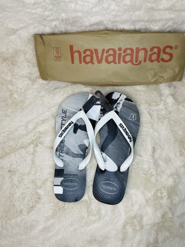 Genuine havaianas grey - genuine, grey/white