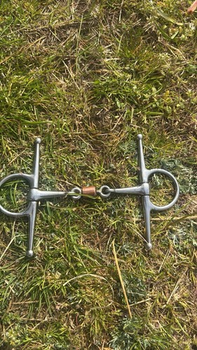 Full cheek snaffle - bit, a