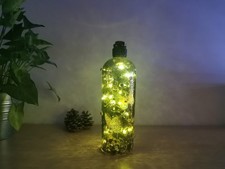 Handmade Table Lamp With Recycled Bottle