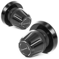 For Aprilia Caponord 1200 13-17 L-SONIC M6 Rear Bobbins Swing Arm Spools Black