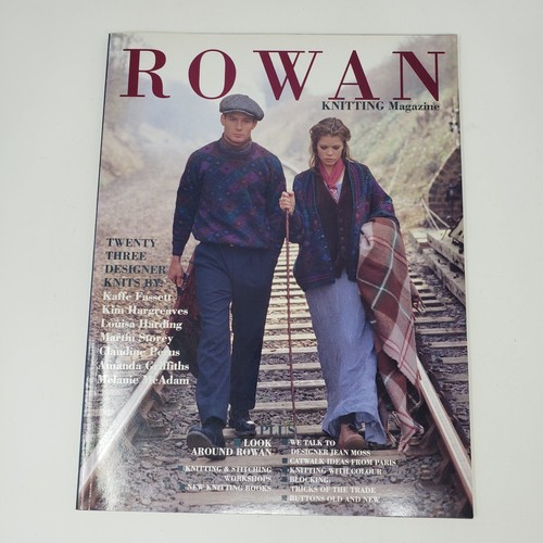 Rowan knitting magazine - rowan,