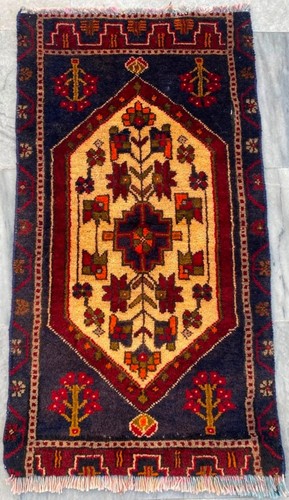 Vintage afghan wool - 2, x