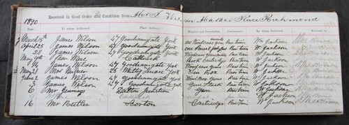 1890 manuscript parcel - 1890,