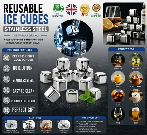 Stainless steel whisky - stainless,