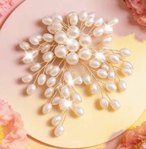 Elegant large pearls - elegant,