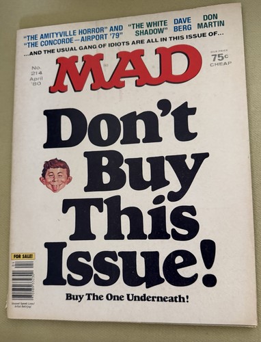 Mad magazine 214 april - mad, no.