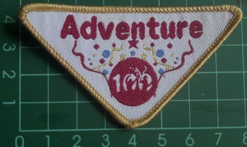 Adventure 100 centenary - 100, badge