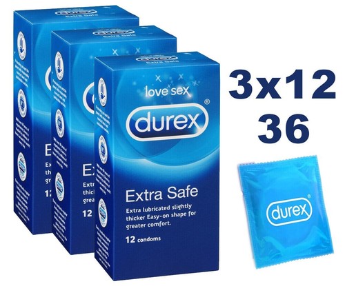 Durex condoms extra - condoms, safe
