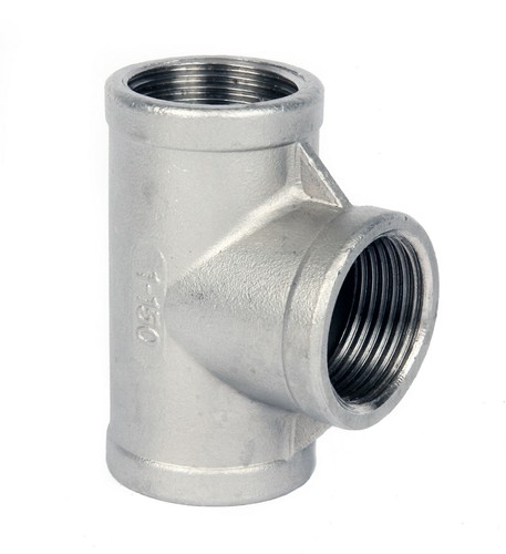 Stainless steel equal - steel, tee