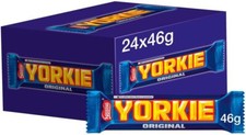 Yorkie milk chocolate bars 46