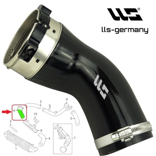 Intercooler hose for volvo - hose, v60