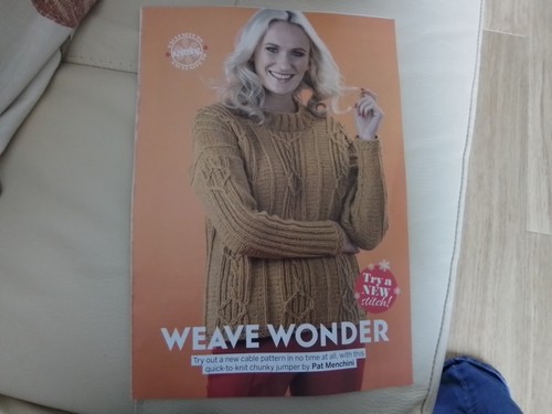 Weave wonder knitting pattern - weave,