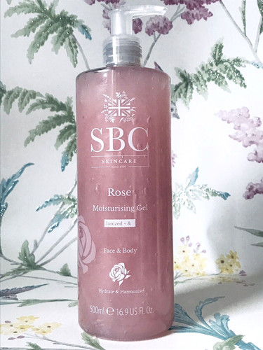 Sbc rose moisturising skincare - sbc,