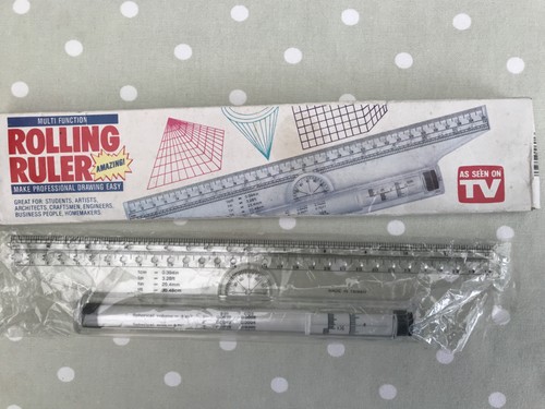 Vintage amazing rolling ruler - vintage,