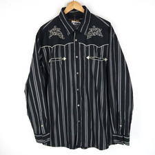 Atlas Vintage 90s Western Shirt Mens Cowboy SZ 2XL-3XL (V2163)