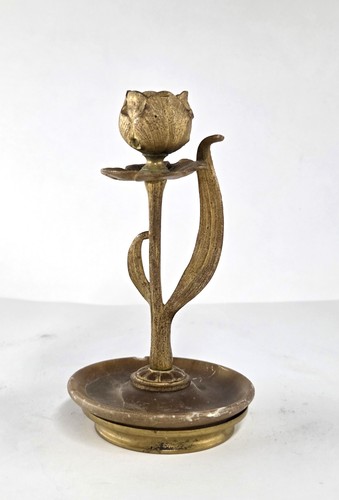 Art nouveau candlestick from - art,