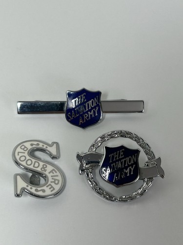 The salvation army enamel pin - army,
