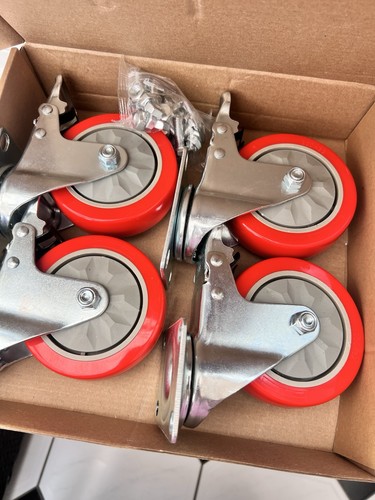 Heavy duty castor wheels with - duty,