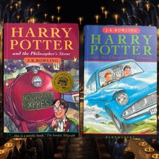 Harry Potter and The Philosophers Stone And Chamber Of Secrets Books Bloomsbury 