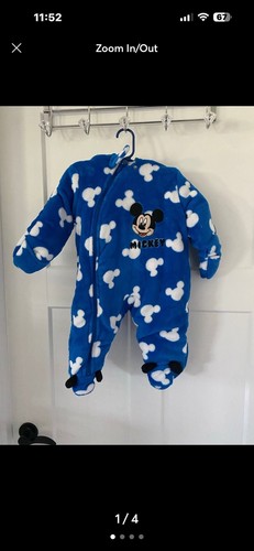 Disney baby mickey mouse fuzzy - baby,