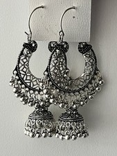 Indian Pakistani Jhumka Silver