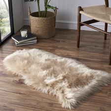 Soft Faux Fur Sheepskin Rug