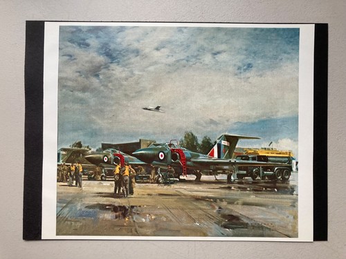 Vintage aviation art print - art,