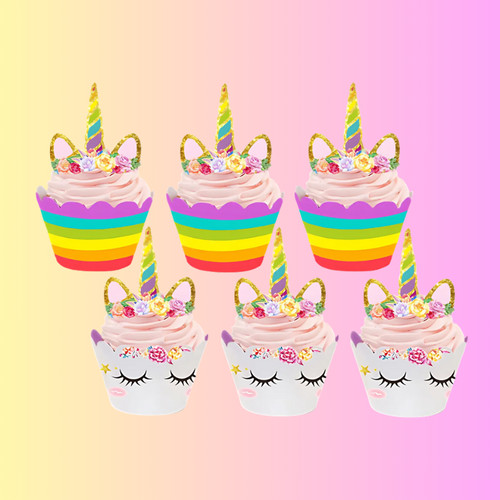 Unicorn cake topper diy - unicorn,