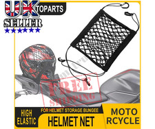 10″x11″Double-Layer High-Elastic Helmet Cargo Net Motorcycle Bungee Luggage Rack