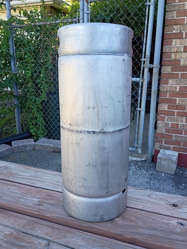Empty used beer kegs - beer,