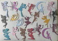 20 fairy die cut shapes for