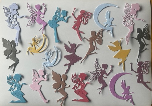 Fairy die cut shapes for - cut,