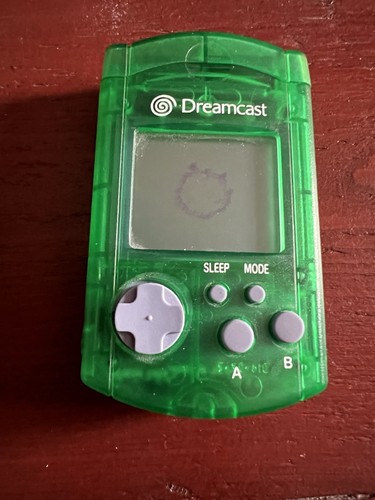 Sega dreamcast vmu visual lime - dreamcast,