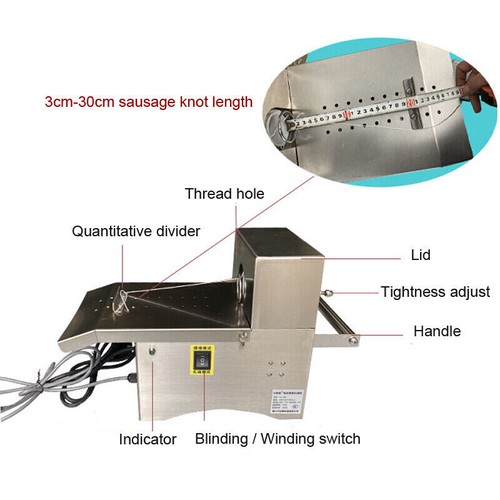 Commercial sausage tying - commercial,