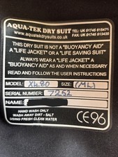 Aqua-Tek X480 Men's Dry Suit